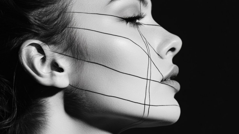 شد الوجه العميق